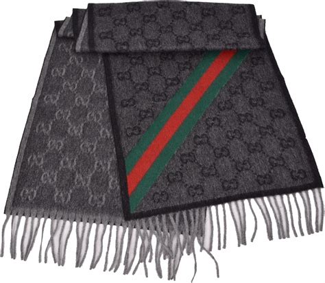 gucci wool and angora scarf